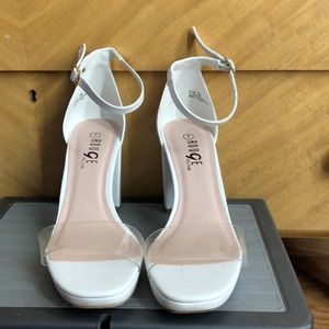 White heels